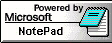 Powered by Notepad!